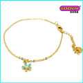 Pulsera de joyería de oro de encantos al por mayor personalizados de nueva moda china